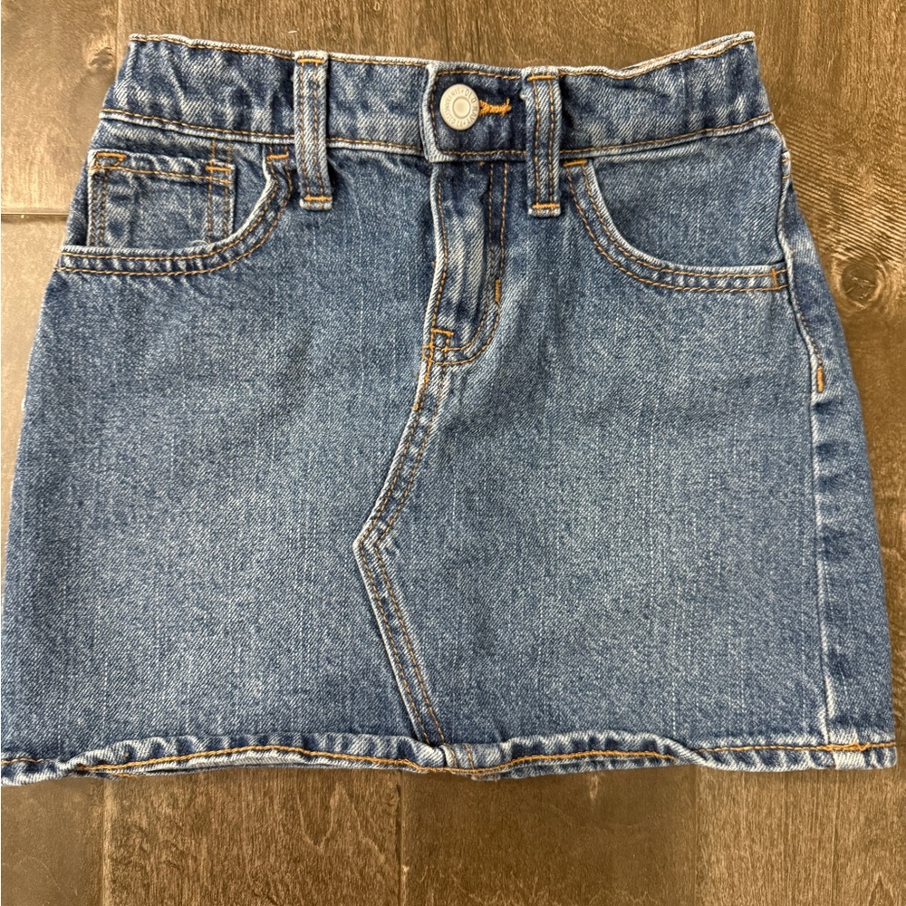 Old Navy Blue Denim Mini Skirt